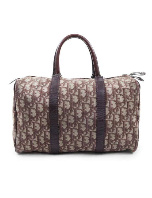 Speedy DIOR bordeaux monogram canvas bag