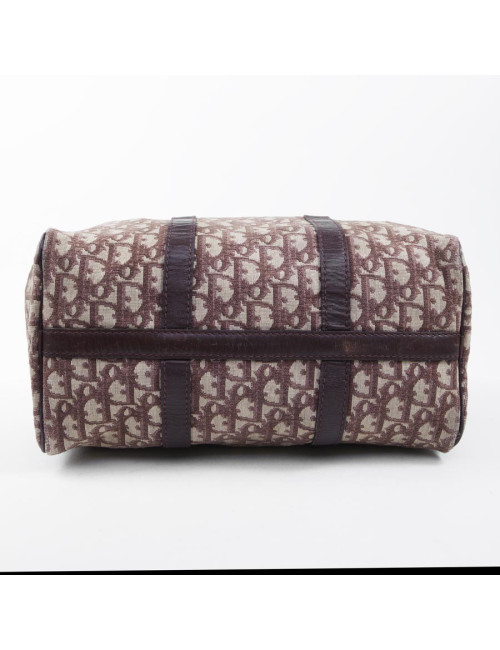 Speedy DIOR bordeaux monogram canvas bag