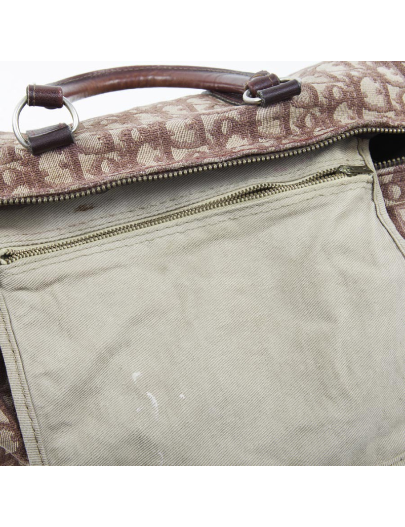 Speedy DIOR bordeaux monogram canvas bag