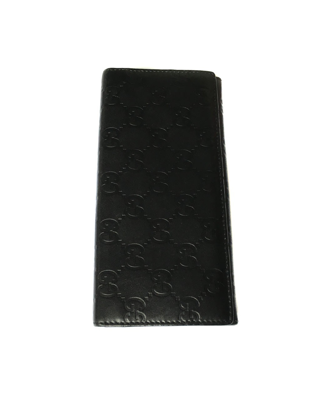 Portefeuille GUCCI monogram gravé