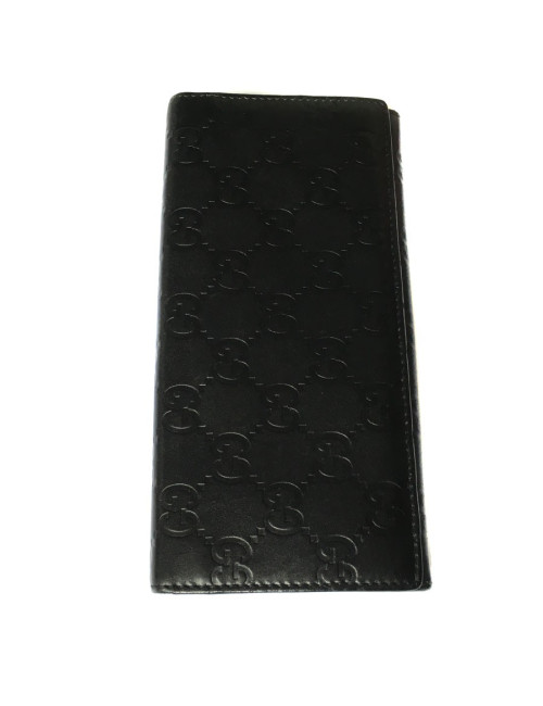 Portefeuille GUCCI monogram gravé