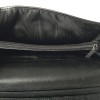 GUCCI black monogram leather flap portfolio