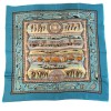 Square HERMES 'Life of the river' in blue silk