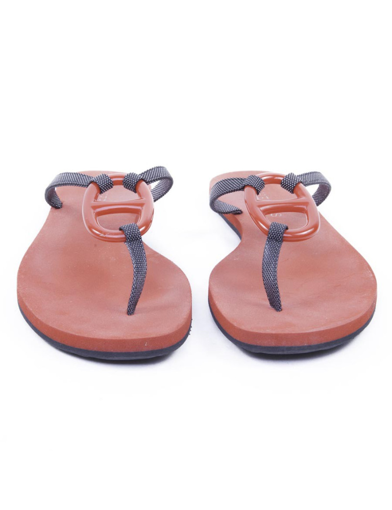 Sandales plates HERMES  t 38