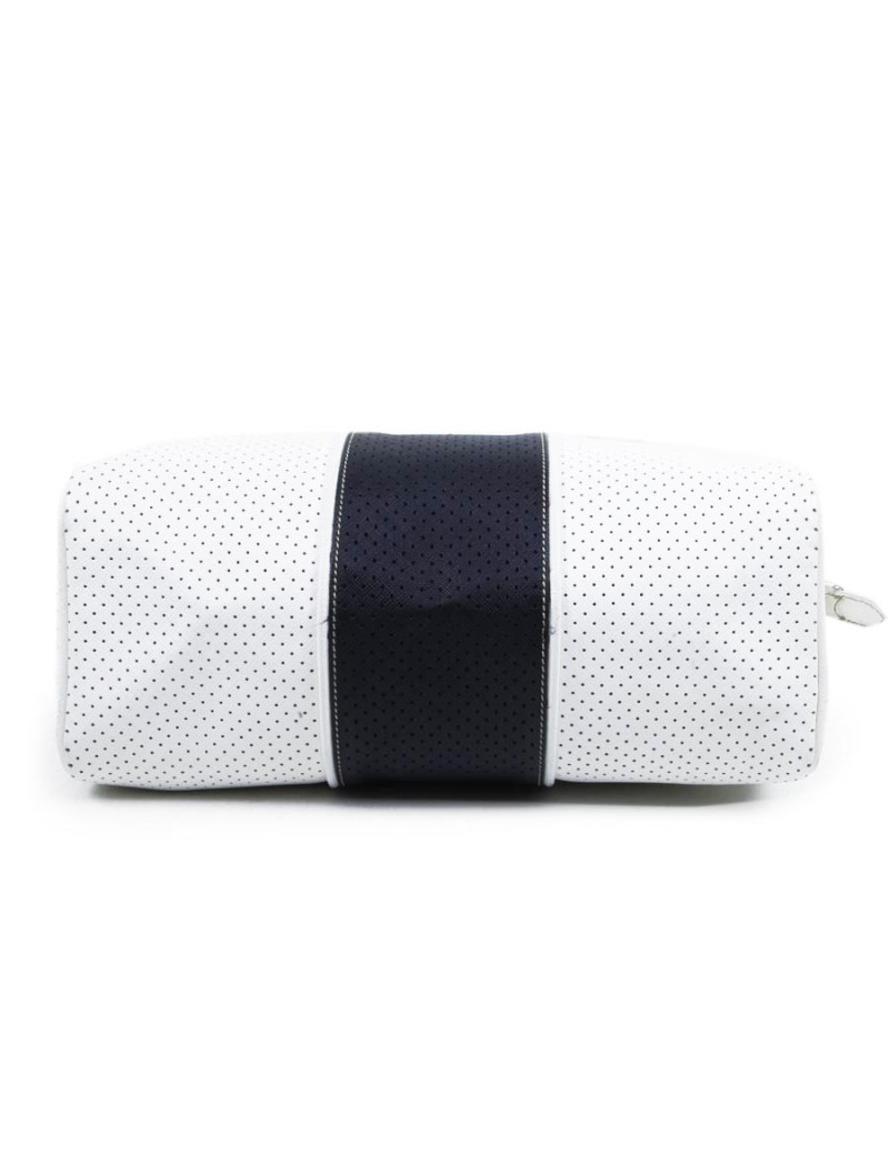 Two-tone perforated leather PRADA bag