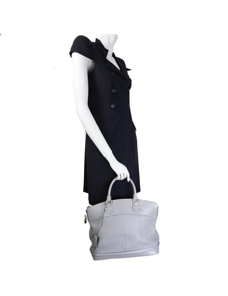 Sac LOUIS VUITTON cuir lisse et grainé 