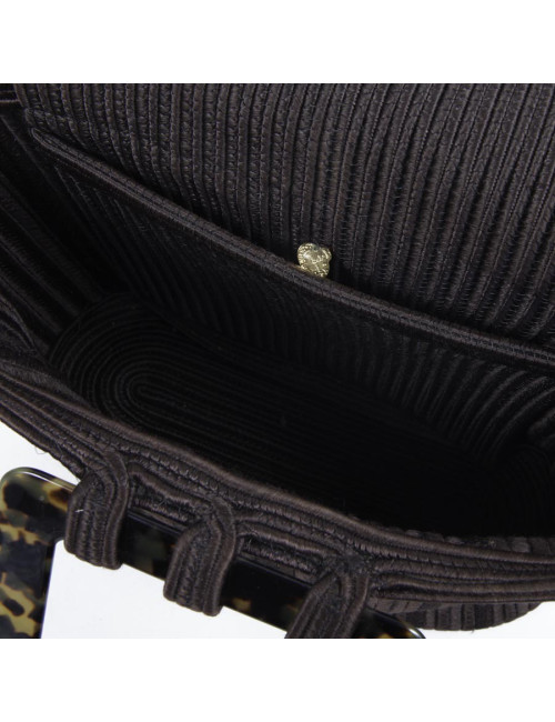 Sac YVES SAINT LAURENT vintage marron