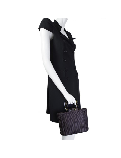 Sac YVES SAINT LAURENT vintage marron