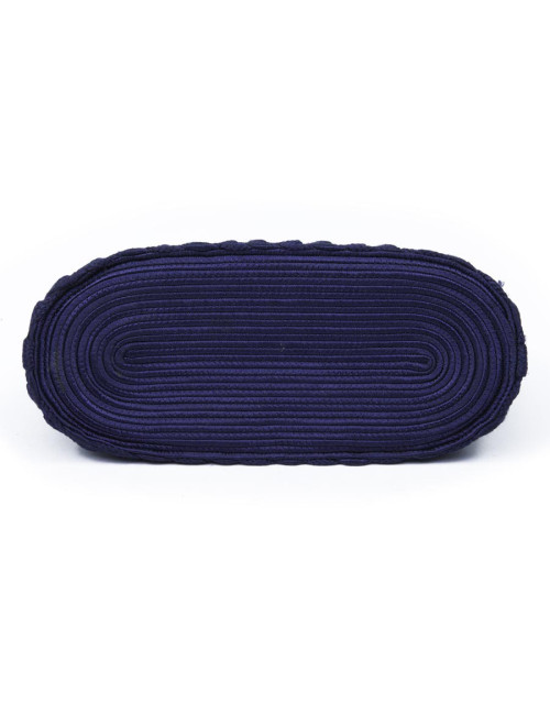 Braided blue YVES SAINT LAURENT bag Navy vintage