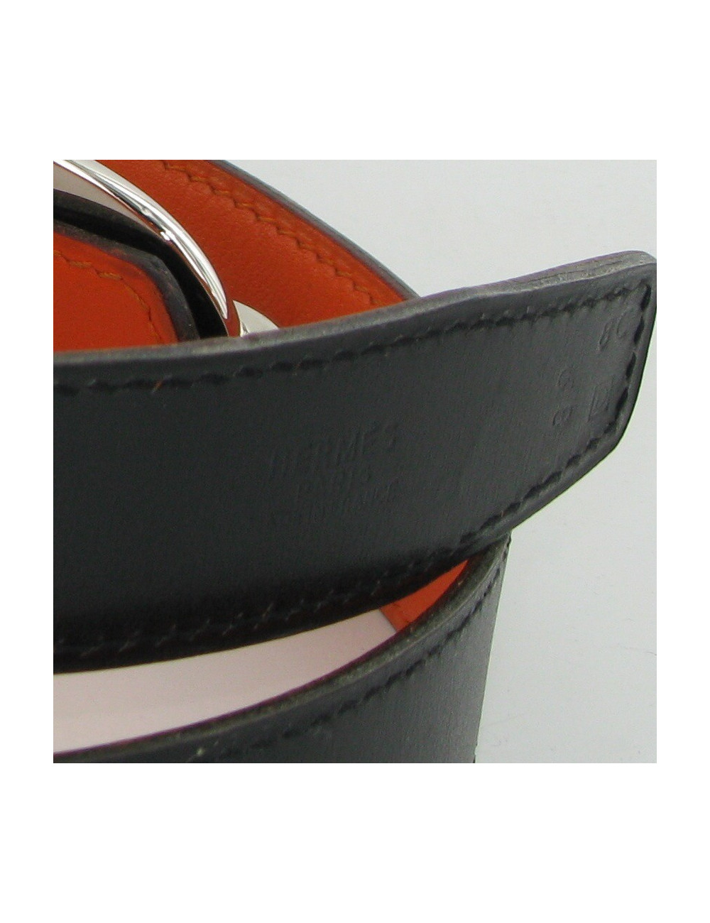 Ceinture réversible Chaîne d'Ancre HERMES