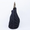 Braided blue and black YVES SAINT LAURENT bag Vintage