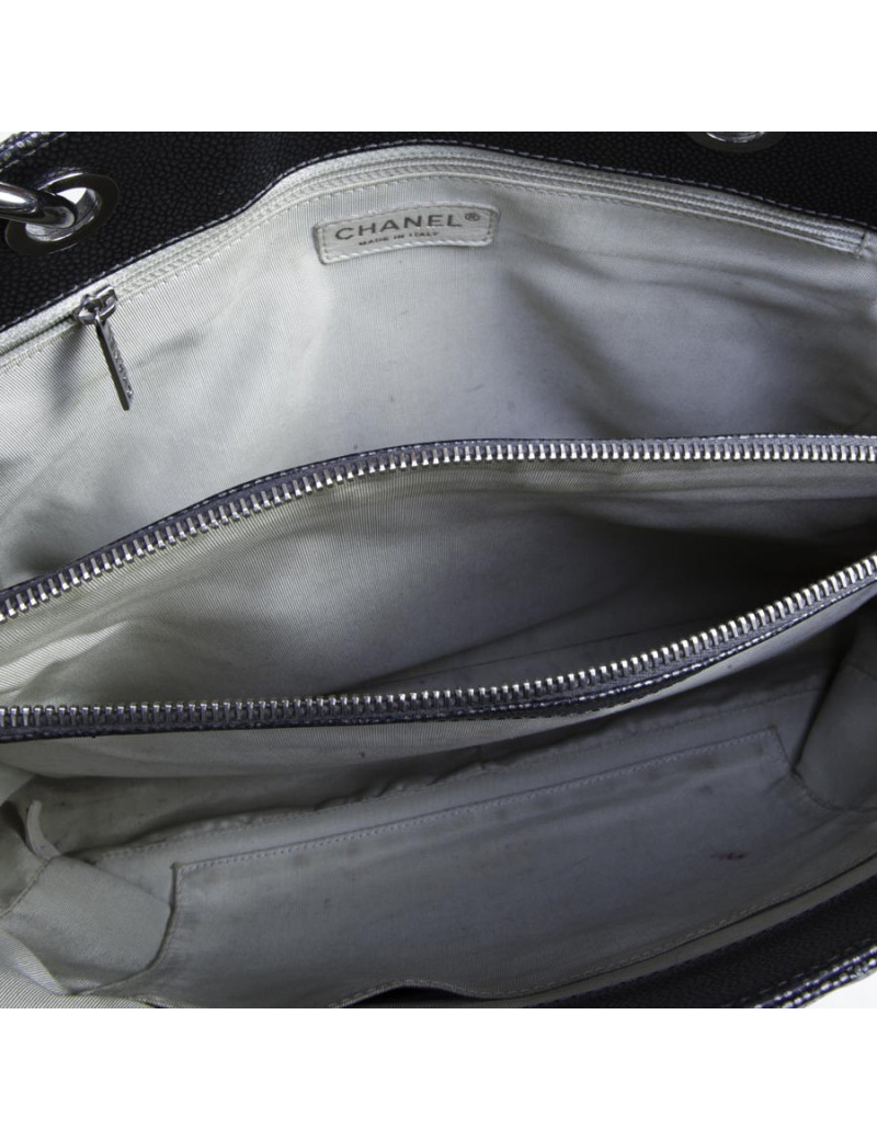 Sac cabas CHANEL veau grainé