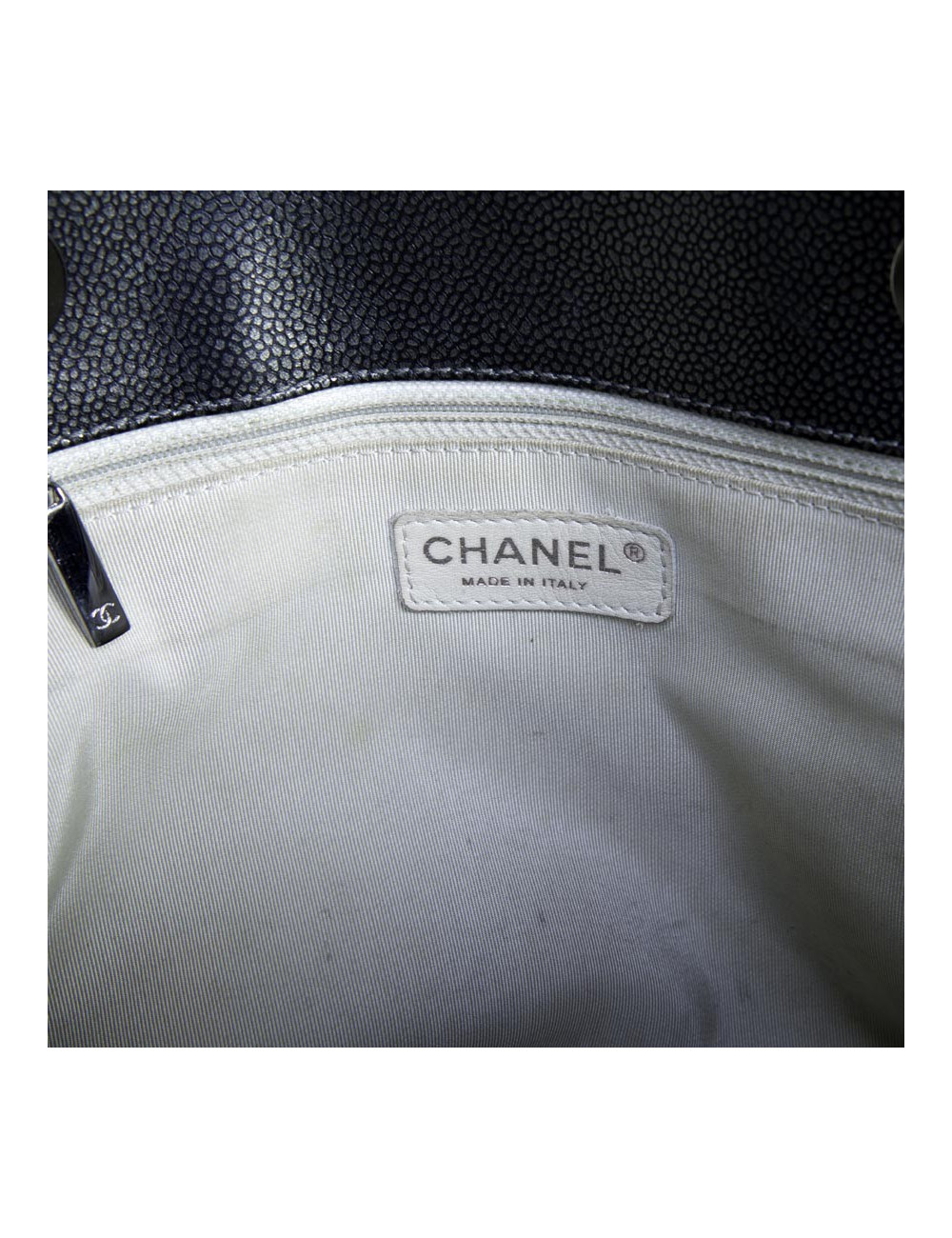 Sac cabas CHANEL veau grainé