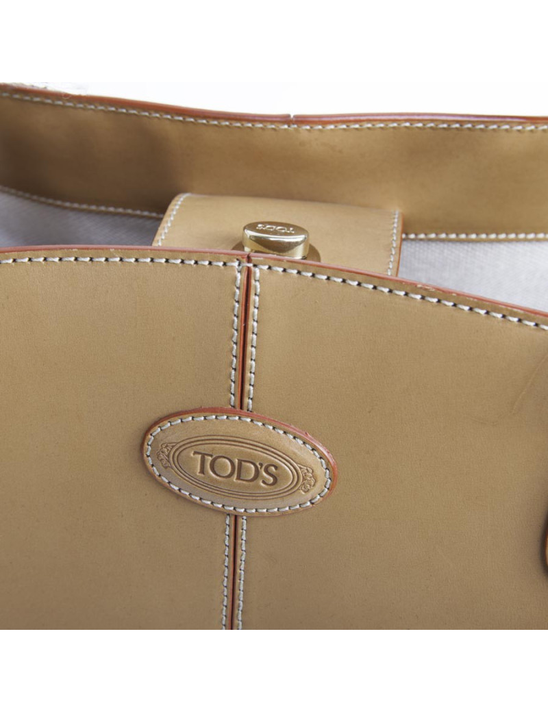 Sac TOD'S en cuir naturel