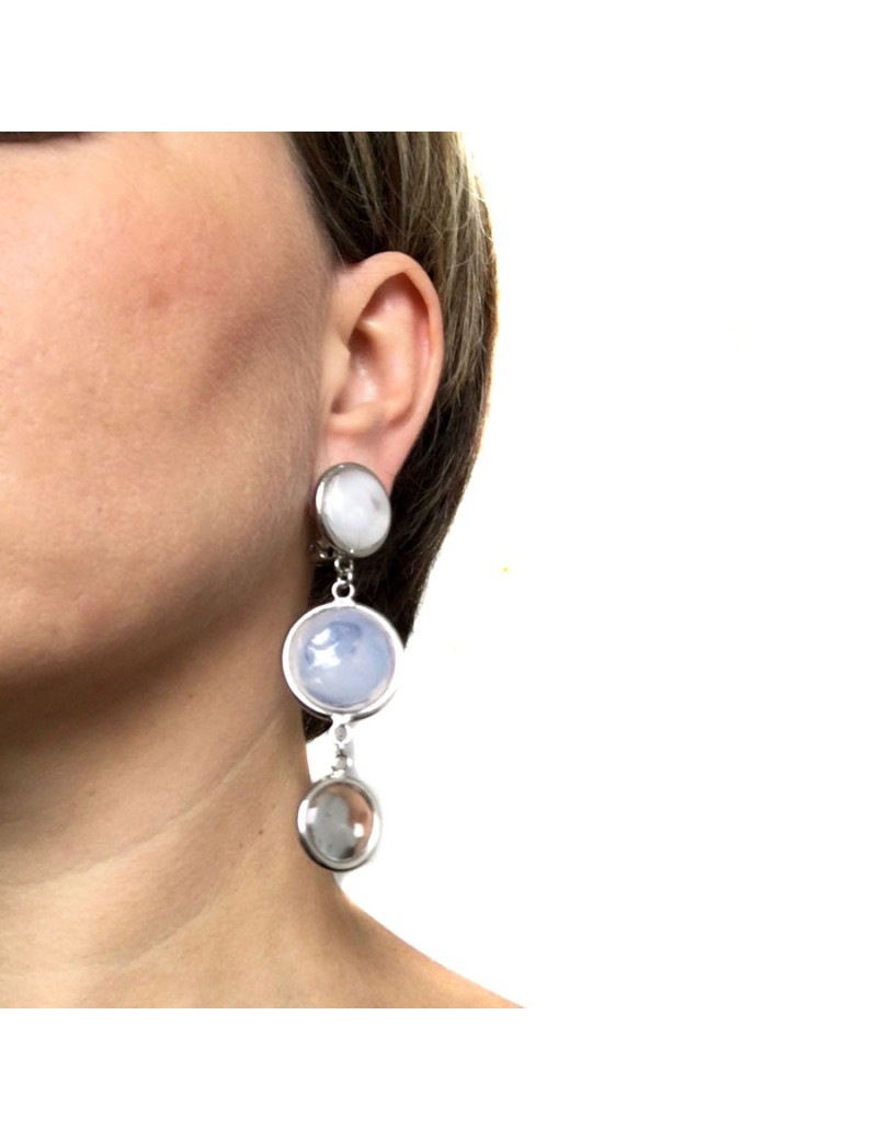 Earrings clips MARGUERITE of VALOIS