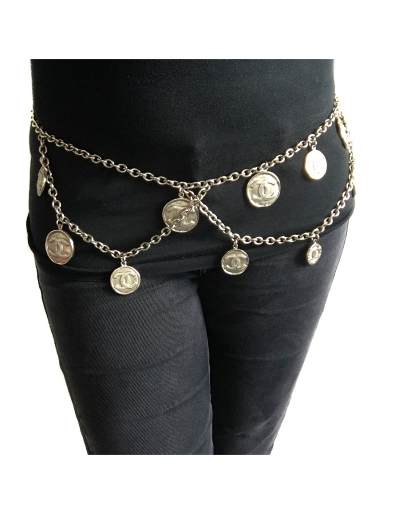 Ceinture Sautoir CHANEL pièces