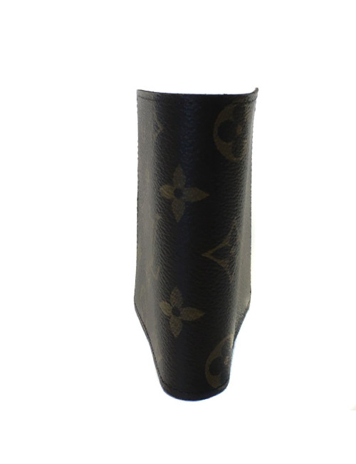 Porte cartes LOUIS VUITTON en toile monogram marron