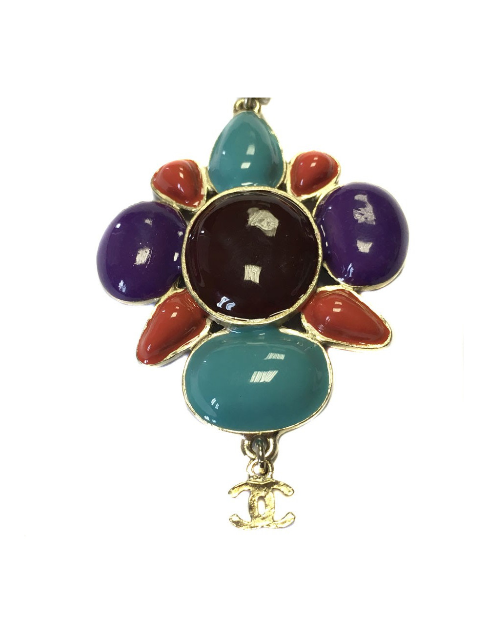 Collier CHANEL multicolore