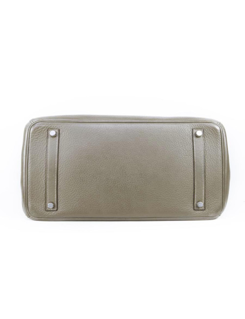 Birkin 35 HERMES cuir togo étoupe 