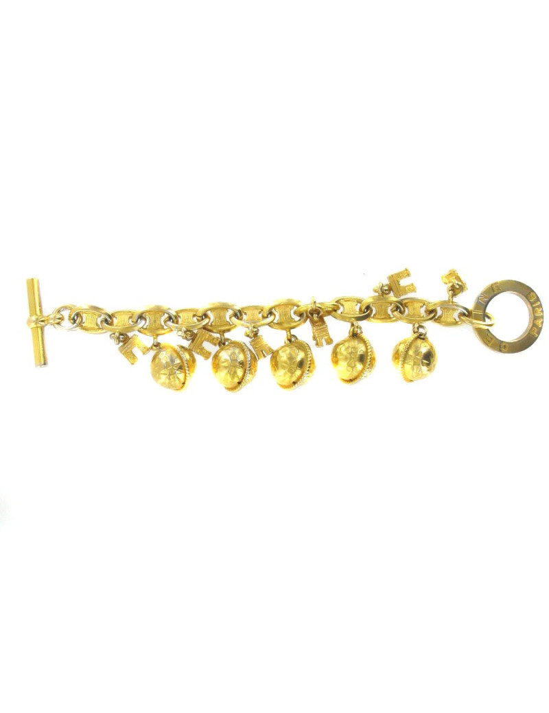 Bracelet vintage CELINE "Arc de Triomphe"