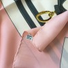 Hermès "Brides de Gala" in ivory, pink and grey silk