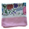 AUCTION scarf GUCCI silk rose
