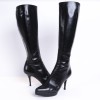 YVES SAINT LAURENT heels boots T 37.5