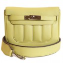 Yellow chick 'Sedan' HERMES bag