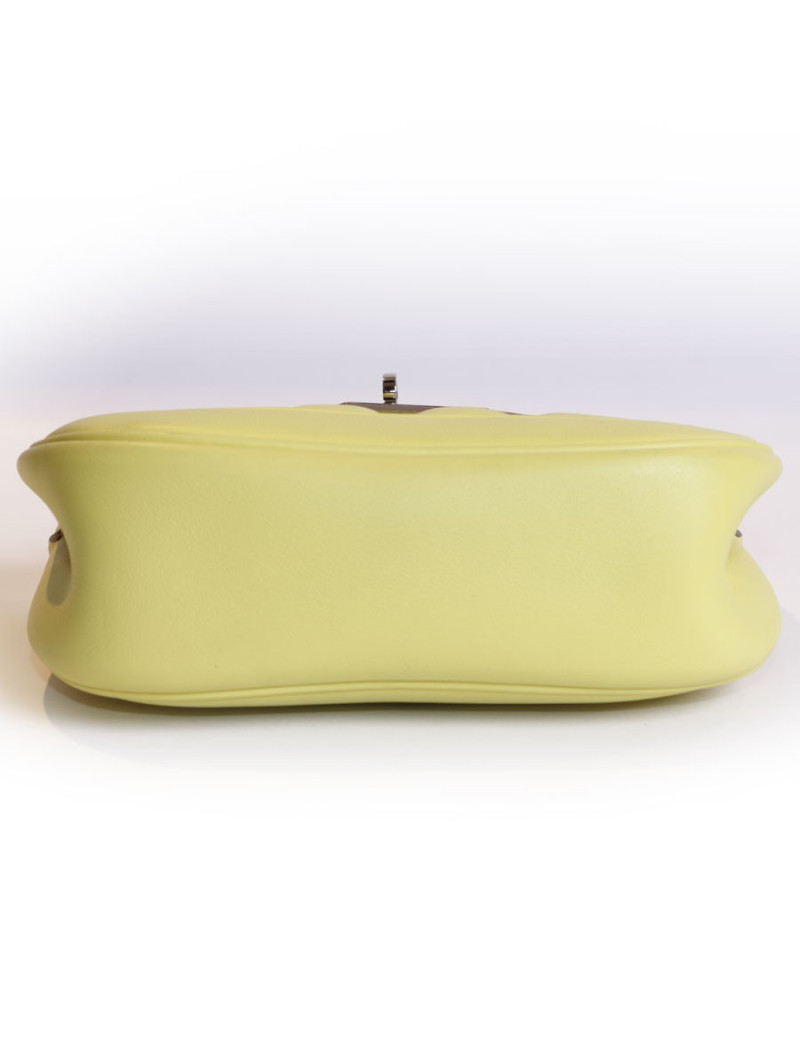 Yellow chick 'Sedan' HERMES bag