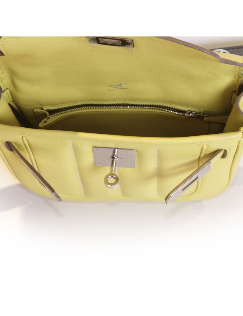 Yellow chick 'Sedan' HERMES bag