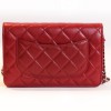 Quilted bag CHANEL red leather cover