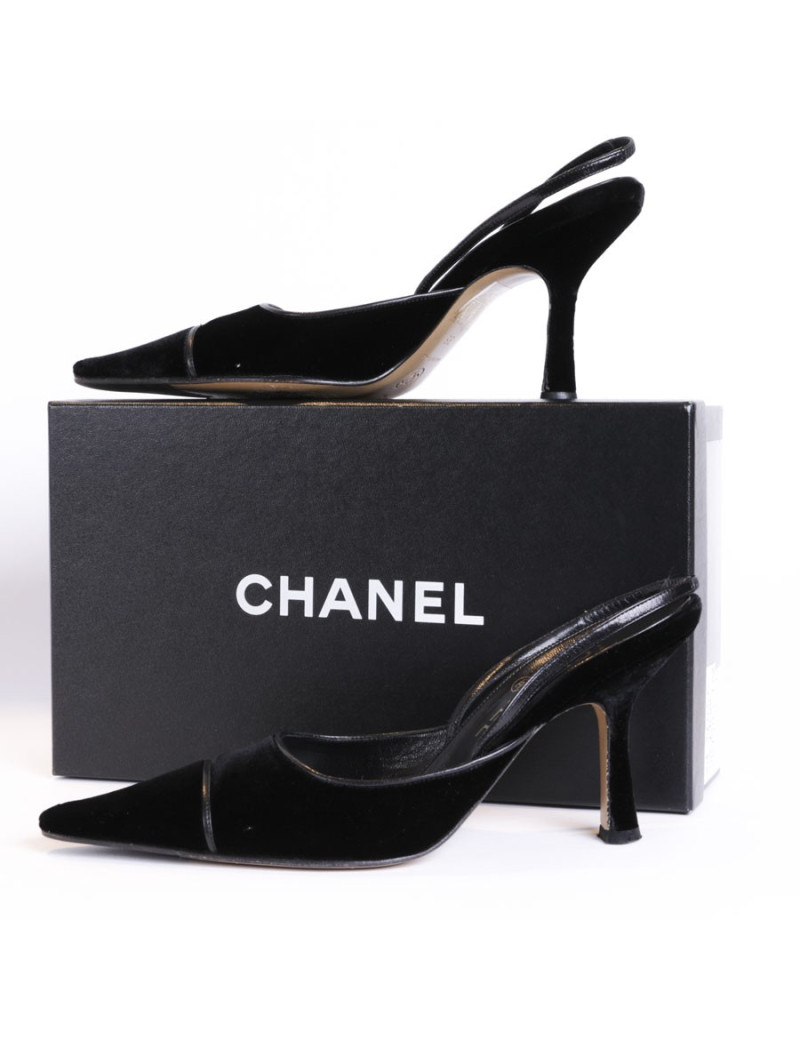 Sandales hautes CHANEL du soir t 38