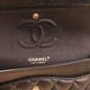 Timeless CHANEL black caviar leather bag