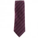 HERMÈS tie in purple scarf
