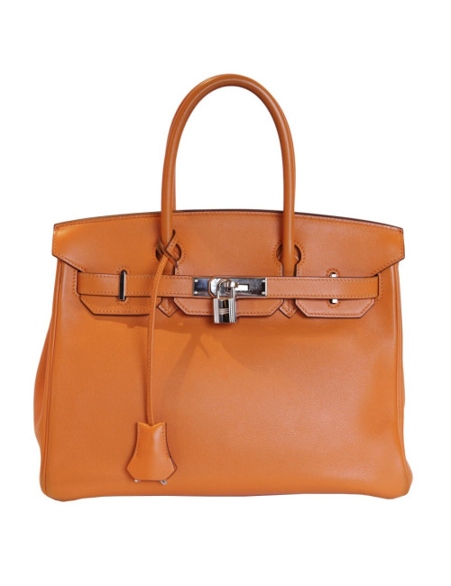 Sac Birkin 30 HERMES swift orange