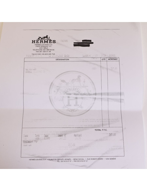 Bag Birkin 30 HERMES swift orange