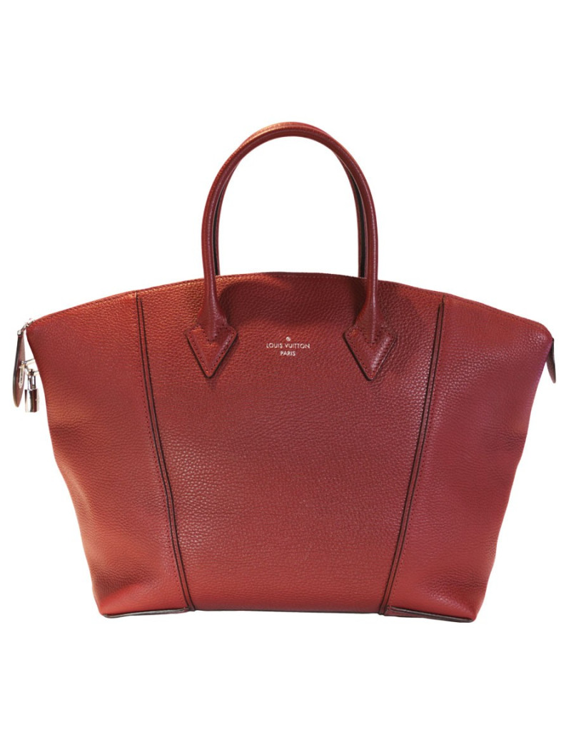 Sac LOUIS VUITTON Lockit MM cuir veau cachemire