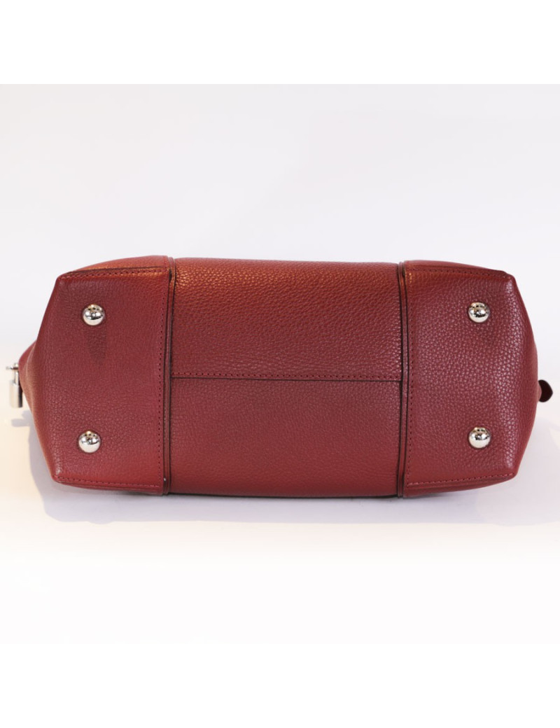 Sac LOUIS VUITTON Lockit MM cuir veau cachemire