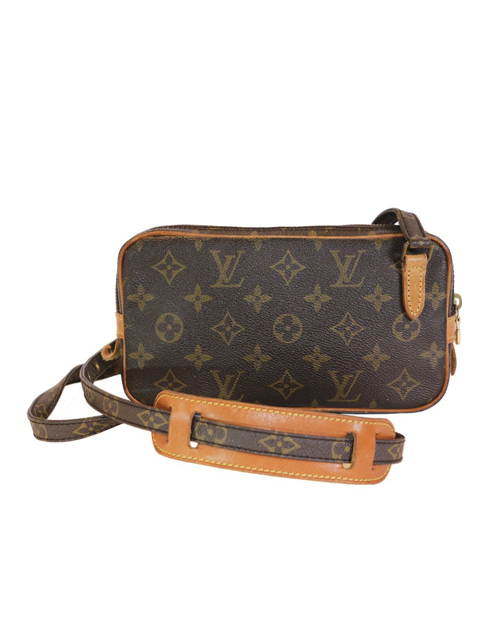 Sac pochette LOUIS VUITTON avec bandoulière toile mnogram