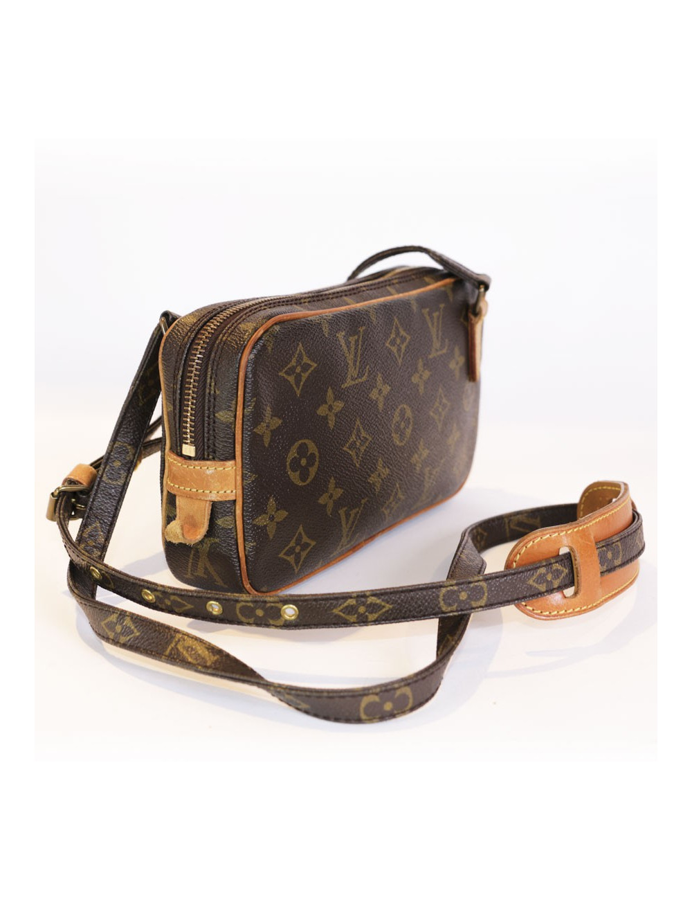 Sac pochette LOUIS VUITTON avec bandoulière toile mnogram