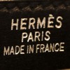 Dispatches HERMES leather black box bag