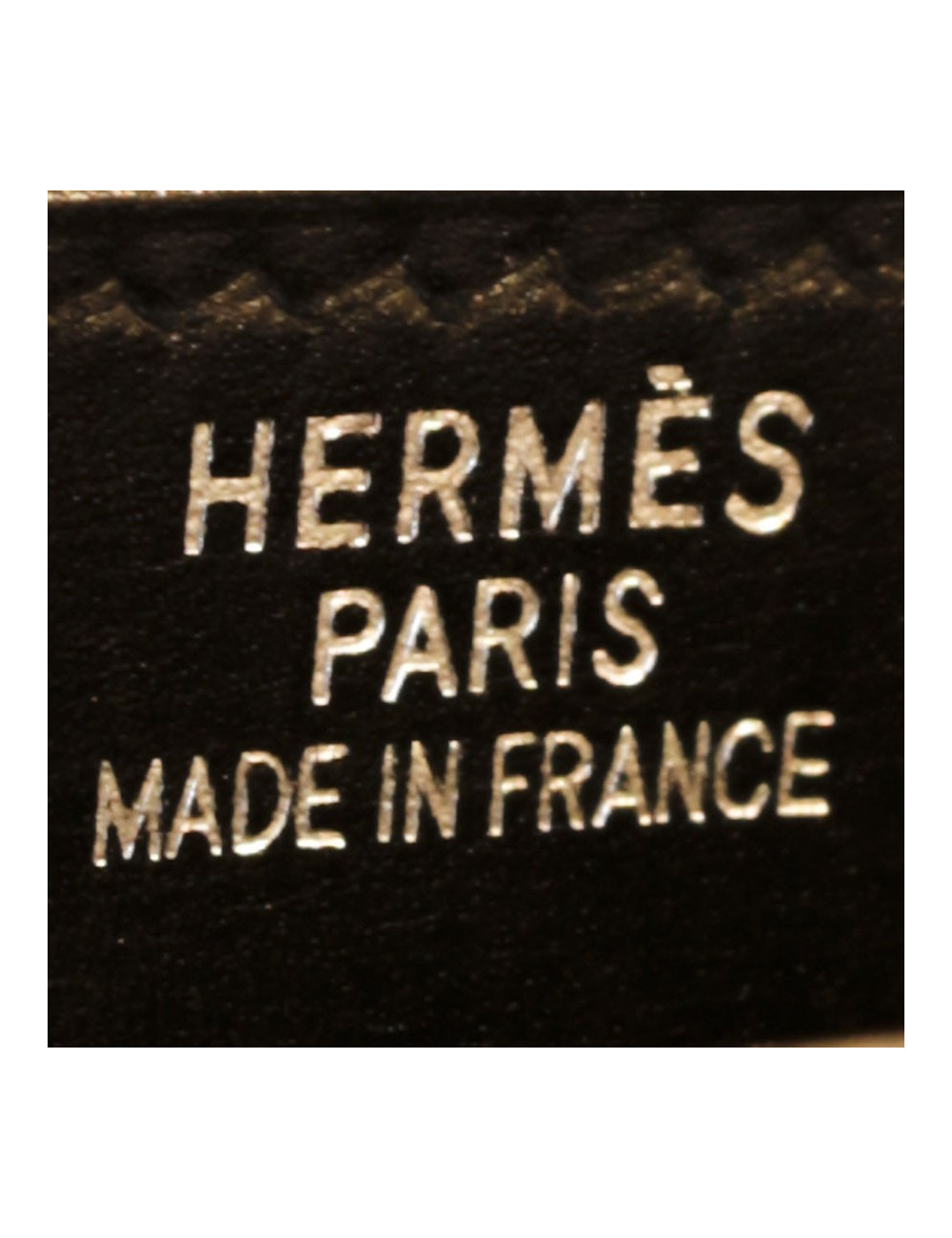 Sac à dépêches HERMES cuir box noir