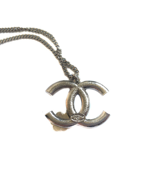 CC CHANEL necklace in silver