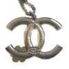 CC CHANEL necklace in silver