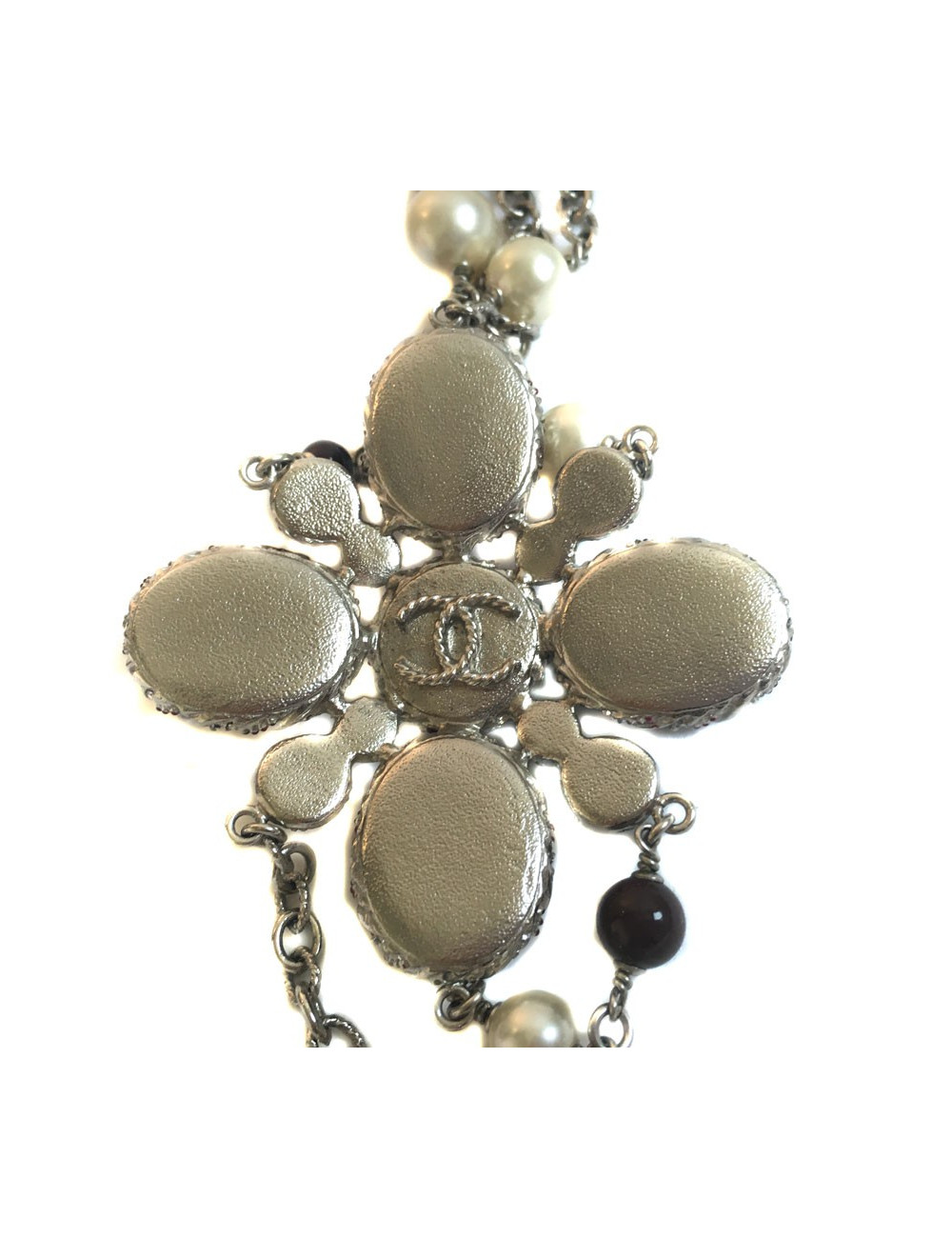 Necklace jewelry CHANEL multirangs