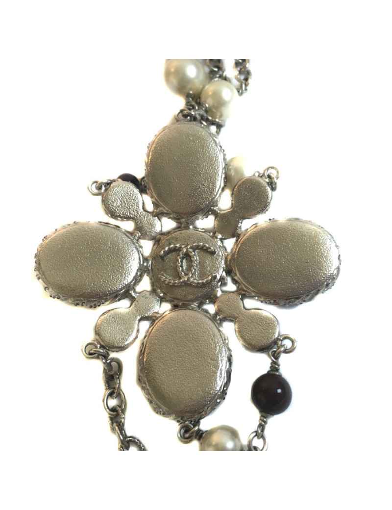 Necklace jewelry CHANEL multirangs