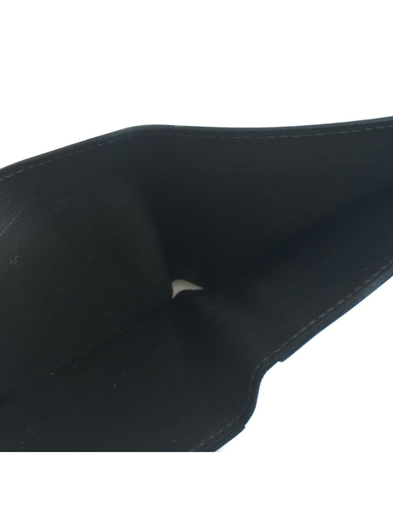 Porte cartes HERMES MC2 Copernic cuir swift gris foncé