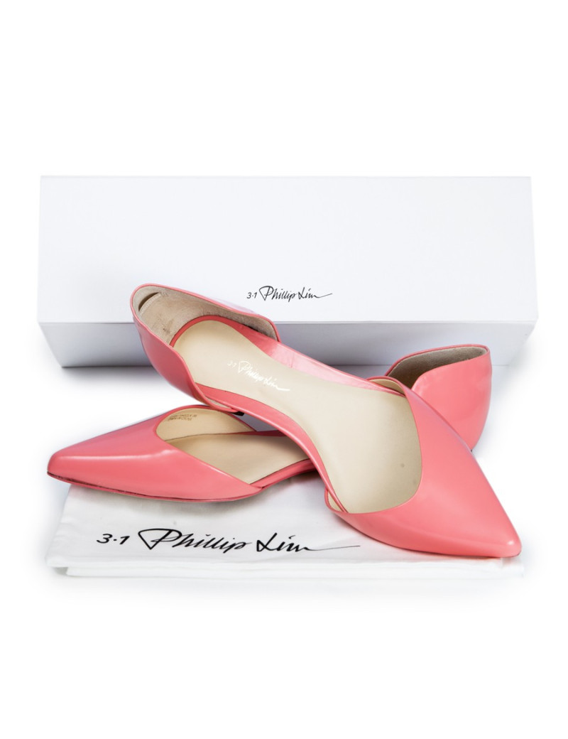Ballerines PHILLIP LIM T 38 cuir rose