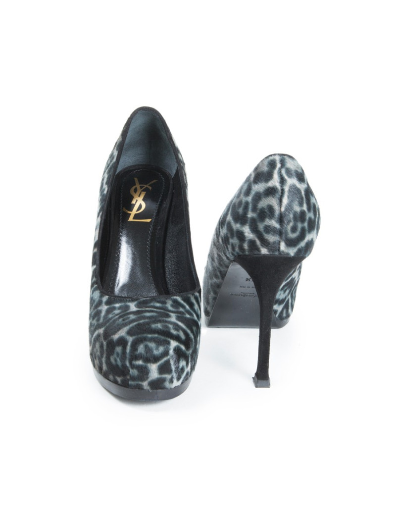 Escarpins YVES SAINT LAURENT t 37.5 poulain 