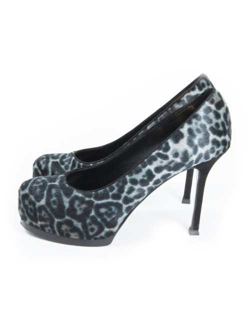 Escarpins YVES SAINT LAURENT t 37.5 poulain 